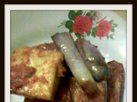 Resep Sambal Terong dan Tahu ( Eggplant And Tofu Chili Recipe )