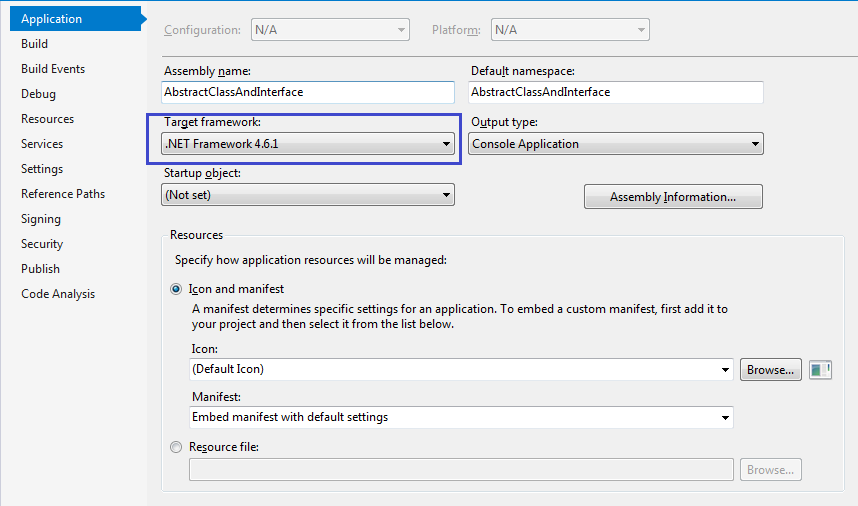 Change Framework Version Visual Studio Tech Point Fundamentals