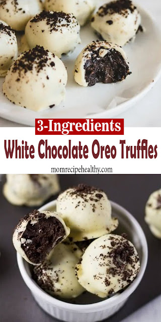 3-Ingredient White Chocolate Oreo Truffles {+video}