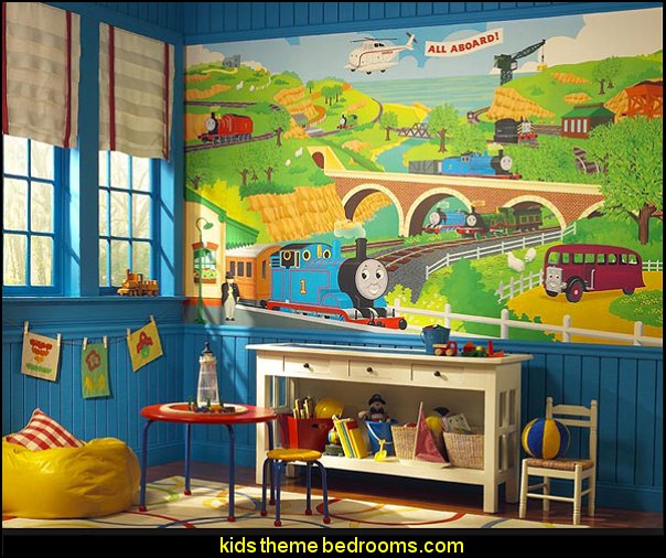 Train Bedroom Decorating Ideas Beds Train Childrens
