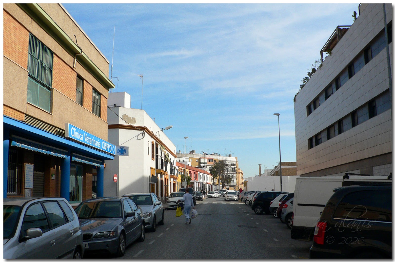 Dos Hermanas Ayer y Hoy. Calle Doctor Fleming Dos Hermanas Ayer y Hoy. Calle Doctor Fleming