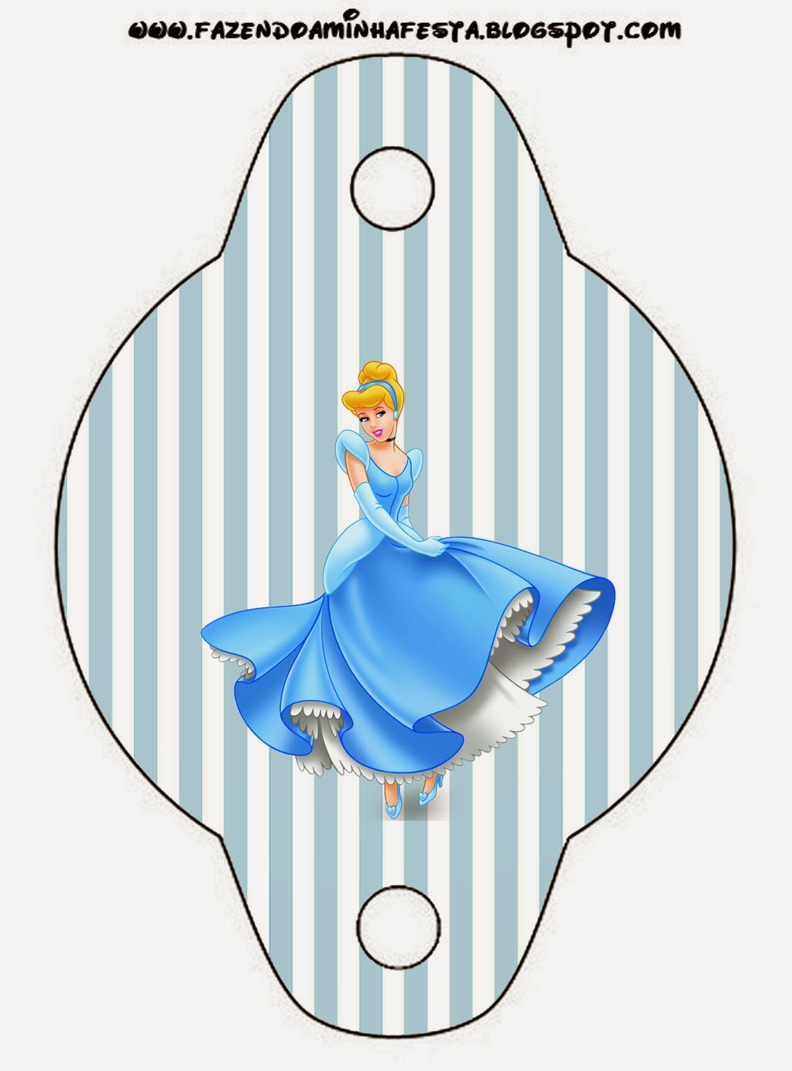 Cenicienta: Imprimibles, Imágenes y Fondos Gratis para Fiestas. Esta es para poner en las pajillas = pajitas = popotes.