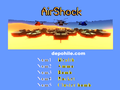 AirShock (PC) Oyunu Sınırsız Bomba - Roket +5 Trainer Hilesi İndir