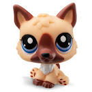 Littlest Pet Shop Series 1 Pet Pairs German Shepherd (#G7 - #30) Pet