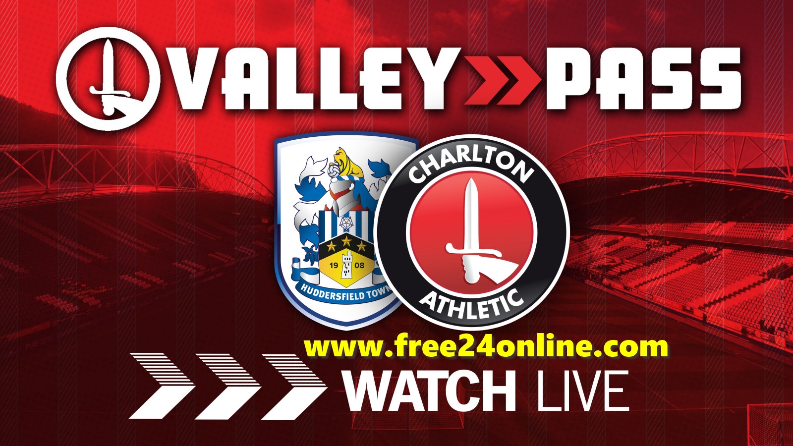 Huddersfield Town vs Charlton Athletic Live stream 29 February 2020