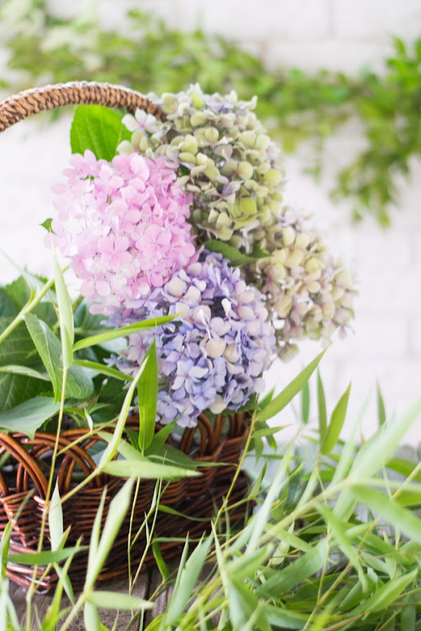  Centro de flores diy