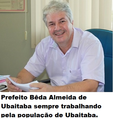 Prefeito de Ubaitaba Bêda Almeida