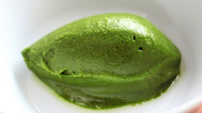 Sorbet aux herbes