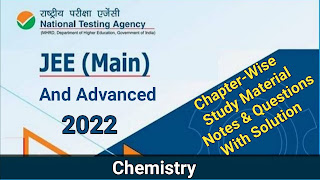 Jee 2022 chemistry study material