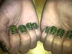 nail designs acrylic zebra nails tatto