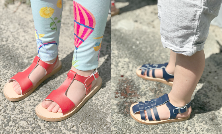 freshly picked sandals