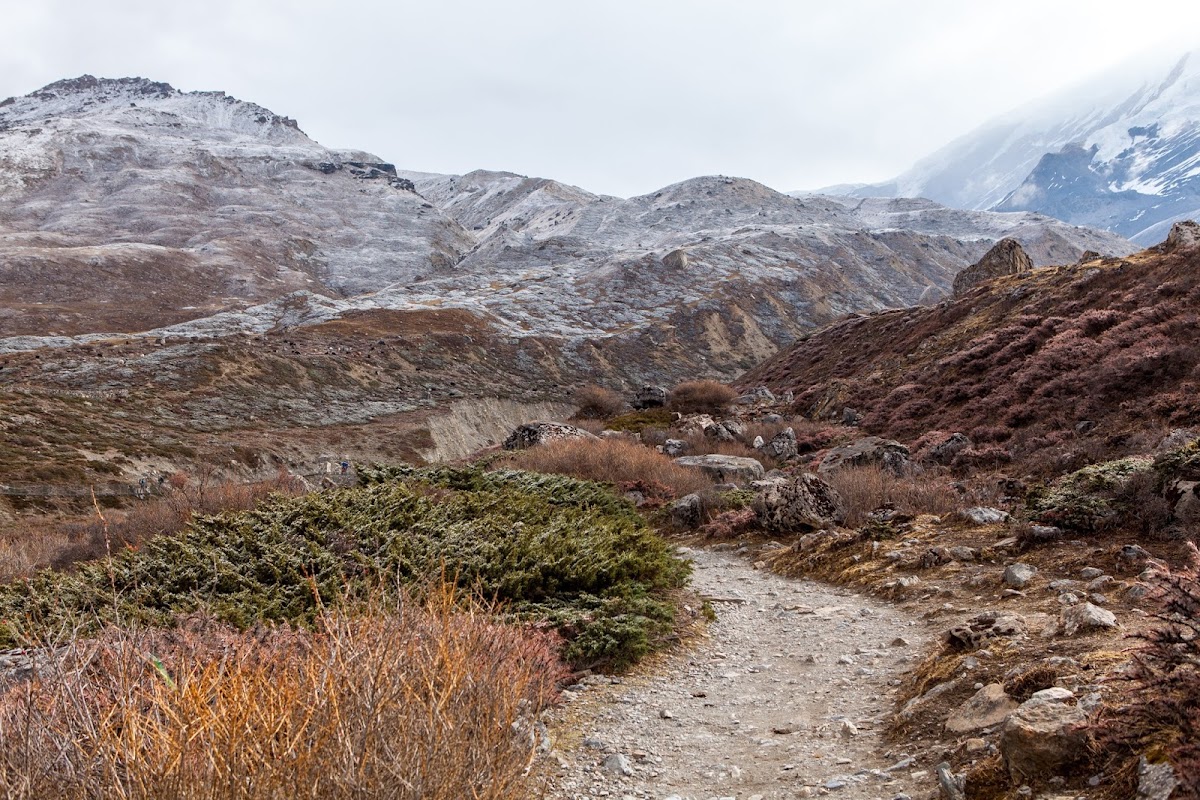 200км по красно-белым черточкам.. Around Annapurna. март-апрель 2017