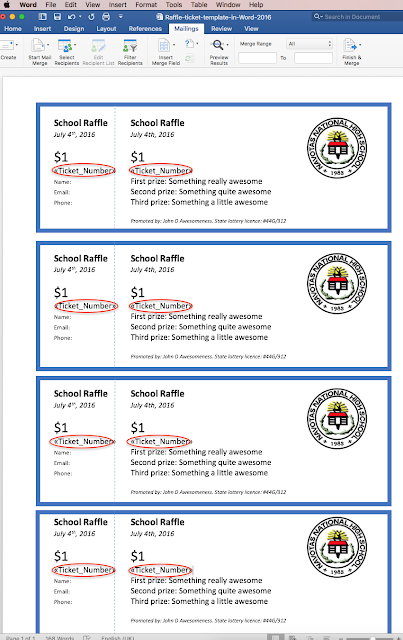 the secret to creating numbered raffle tickets in word raffle ticket template with numbers