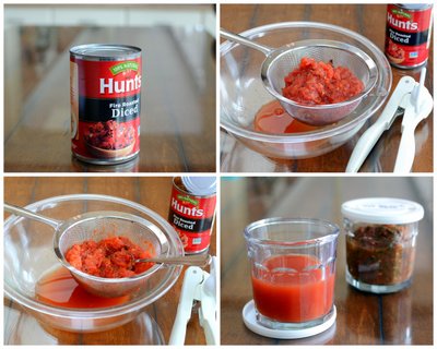 Best Quick Tomato Salsa ♥ KitchenParade.com, 10 minutes start to chip. Budget Friendly. Low Carb. Vegan. Great for Meal Prep.