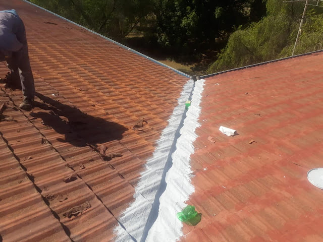 Waterproofing tile roof