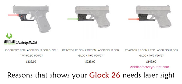 Glock 26 gen 5 laser sight