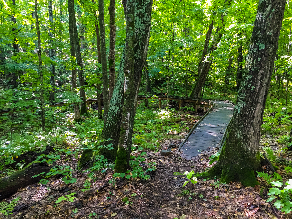 Wisconsin Explorer Hiking the Ice Age Trail Straight Lake Segment