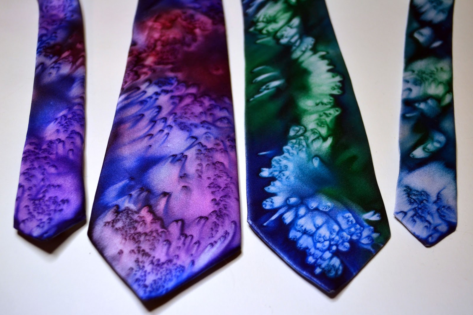 Tangible Daydreams: Silk Ties: product development