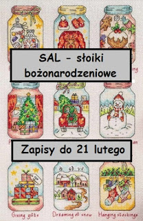 bożonarodzeniowy SAL-cz.1