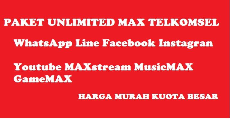 Paket Unlimited Max Telkomsel Itu Apa Dan Bisa Digunakan Untuk Apa Saja Cara Cek Sisa Paket