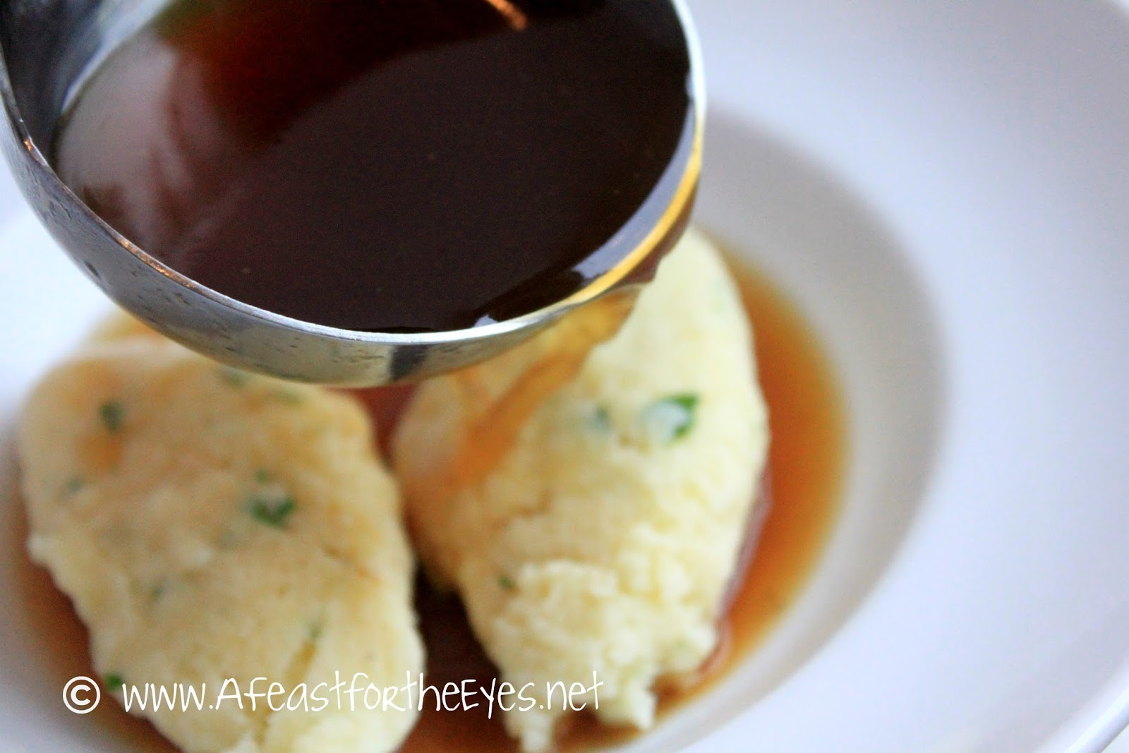 German Grießnockerlsuppe (Semolina Dumpling Soup) and a how to make a ...