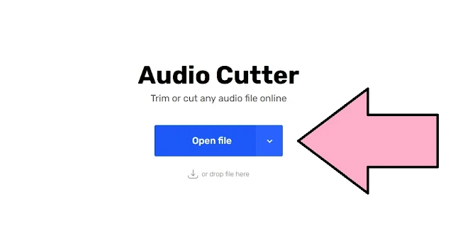 طريقة تقطيع الاغاني اونلاين mp3 cutter بشكل احترافي بدون تطبيقات او برامج