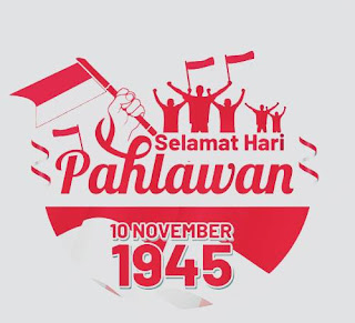 logo hari pahlawan untuk banner png vector