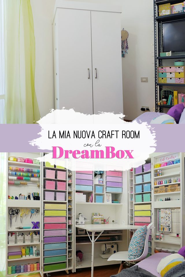 DreamBox mobile trasformabile per craft room