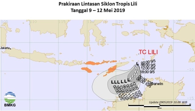 Mengapa Siklon Tropis Menggunakan Nama Bunga dan Nama Unik Lainnya?