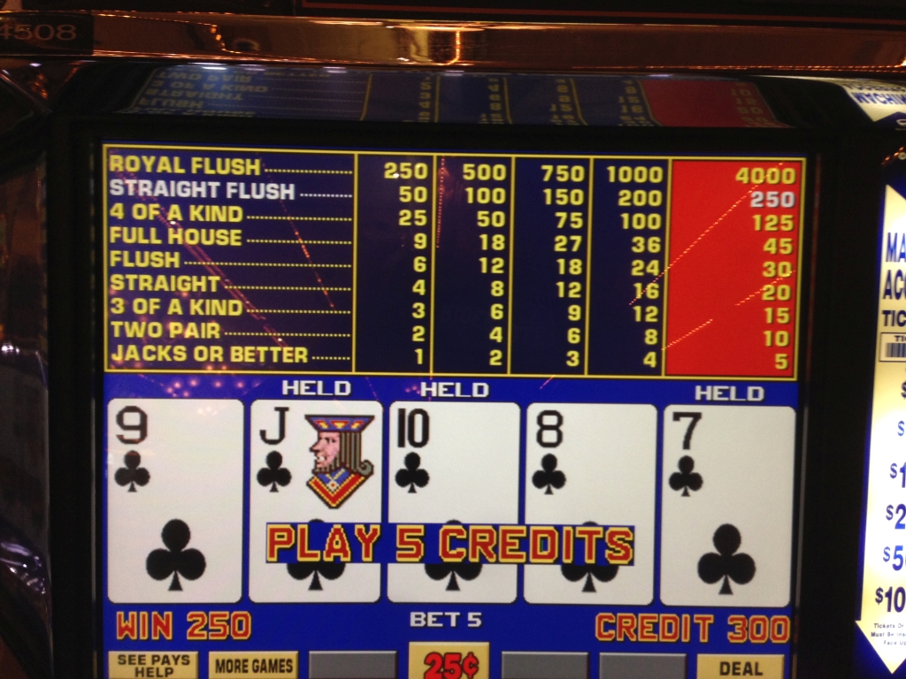 Royal Flusher Vegas Playing the Rude Blackboard Game