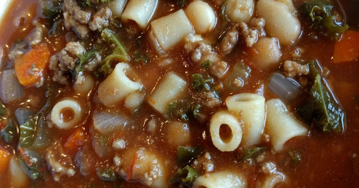 Pasta e Fagioli with Parmesan originally from Cookie and Kate (altered)