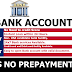 How to Open your USA bank account, Quick loan, NO Prepayment and Fees.