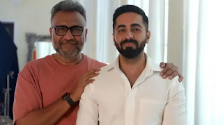Ayushmann Khurrana And Anubhav Sinha ayushmann-khurrana-wraps-up-film-anek-directed-by-anubhav-sinha