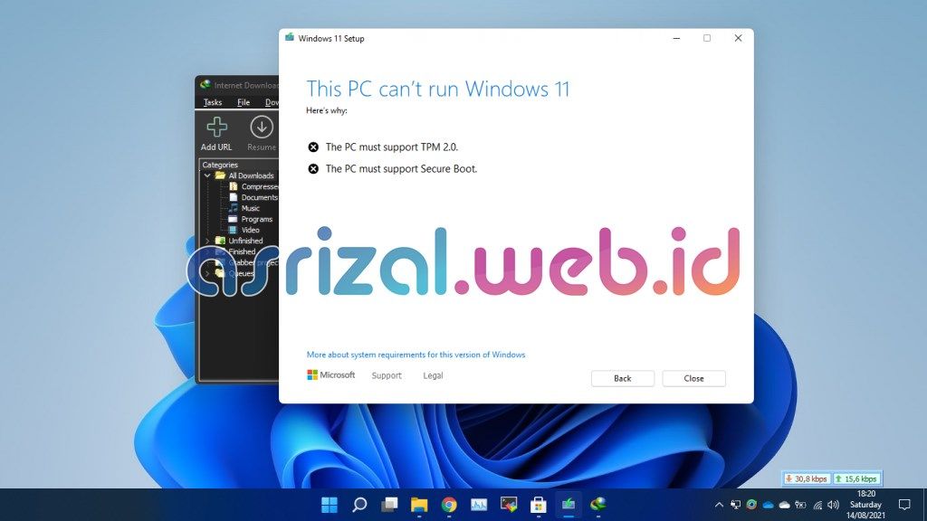 Cara Menginstal Windows 11 Tanpa TPM 2.0 untuk PC Tidak Support atau PC Jadul
