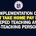 Implementation of Net Take Home Pay for DepEd Teaching and Non-Teaching Personnel