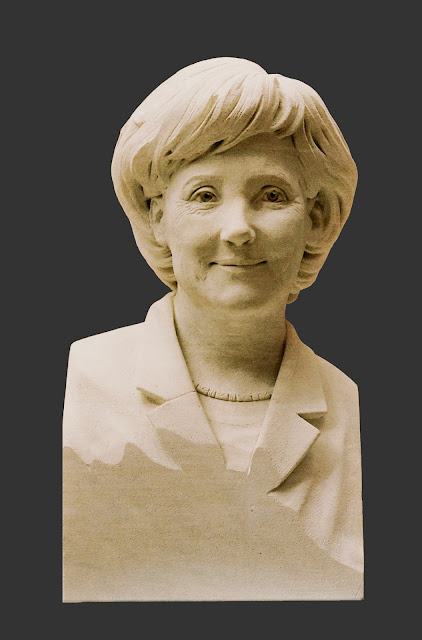 #Angela Merkel #chancelière allemande#deutscher kanzler#portrait#buste#visage#portrait#bust#face#retrato#busto#ritratto#bustoПортрет#бюст#Porträt# Büste# تمثال نصف # وج# Porträt # Büste#Emmanuel Sellier#artiste#sculpteur