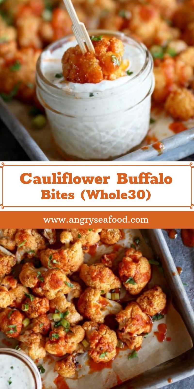 Cauliflower Buffalo Bites (Whole30) Cauliflower Buffalo Bites (Whole30)