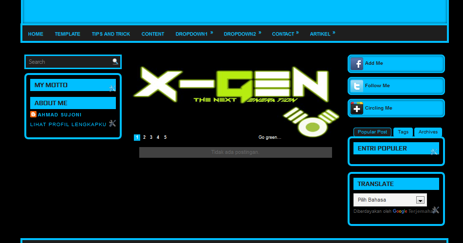 download-template-blog-keren-x-gen-blue-css-warta-belajar