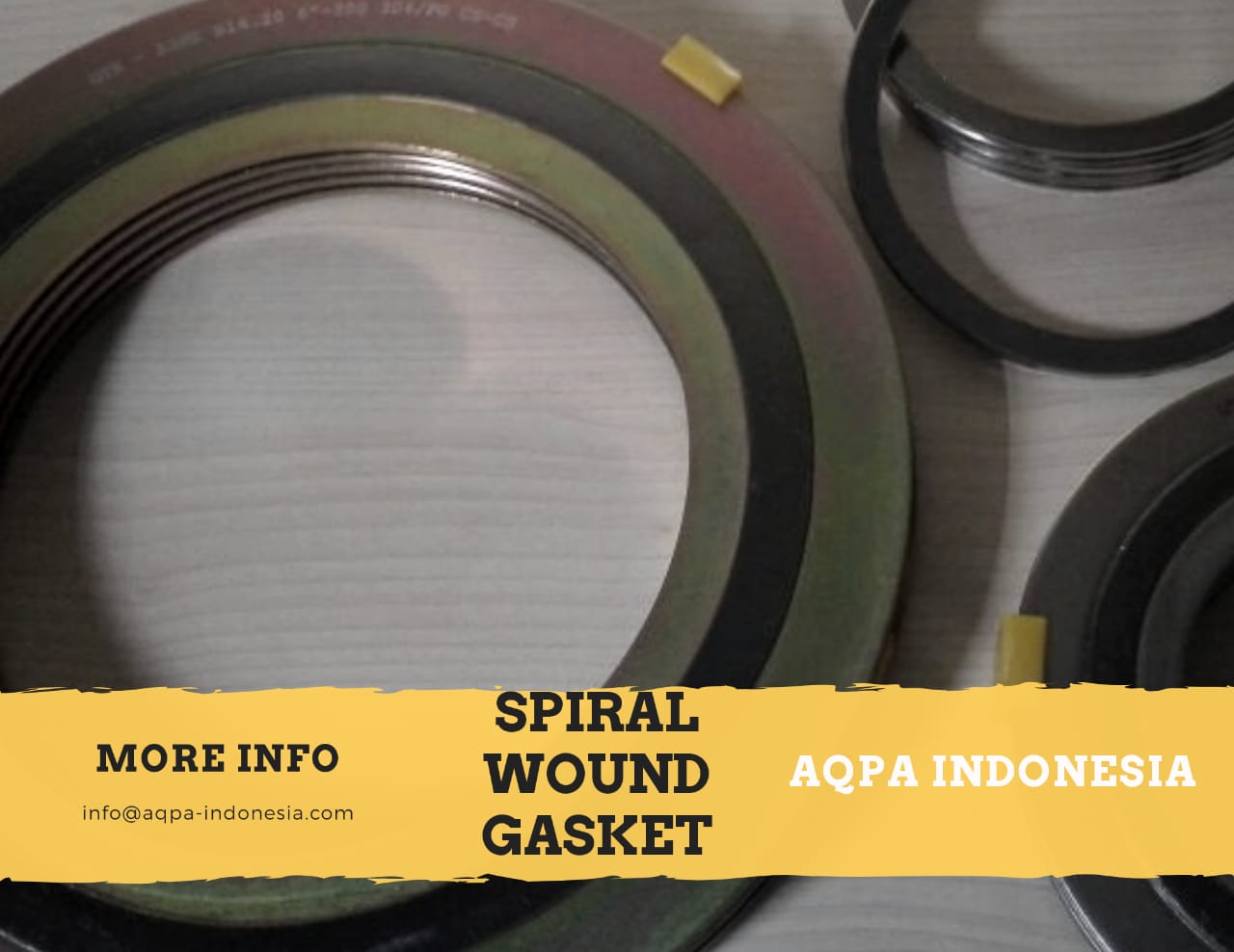 Spiral Wound Gaset ( SWG ) GTE Product PT AQPA INDONESIA