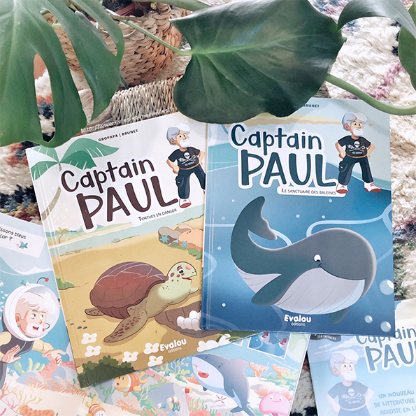 Captain Paul : un nouvelle série d'albums pour sensibiliser les enfants à la protection des animaux