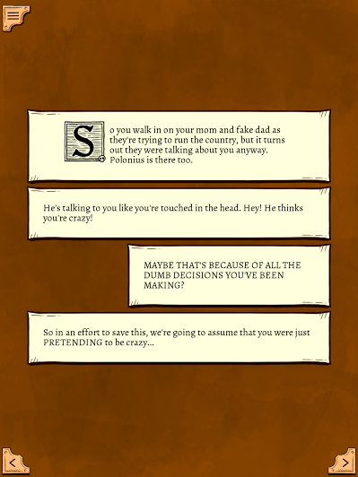 Ryan North's To Be Or Not To Be Gamebook iPad review