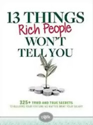 13 Things Rich People Won't Tell You Book PDF