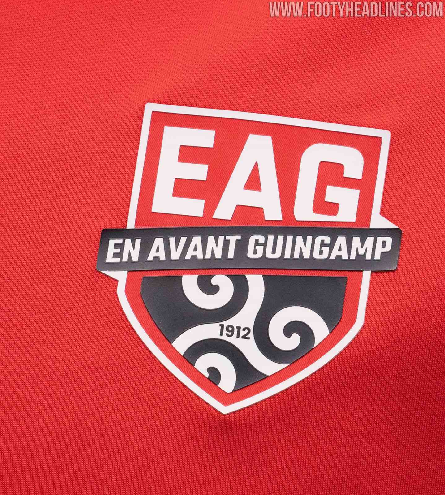 EA Guingamp 2021 Home & Away Kits Released Footy Headlines
