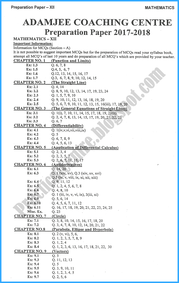 mathematics-xii-adamjee-coaching-preparation-paper-2018-science-group