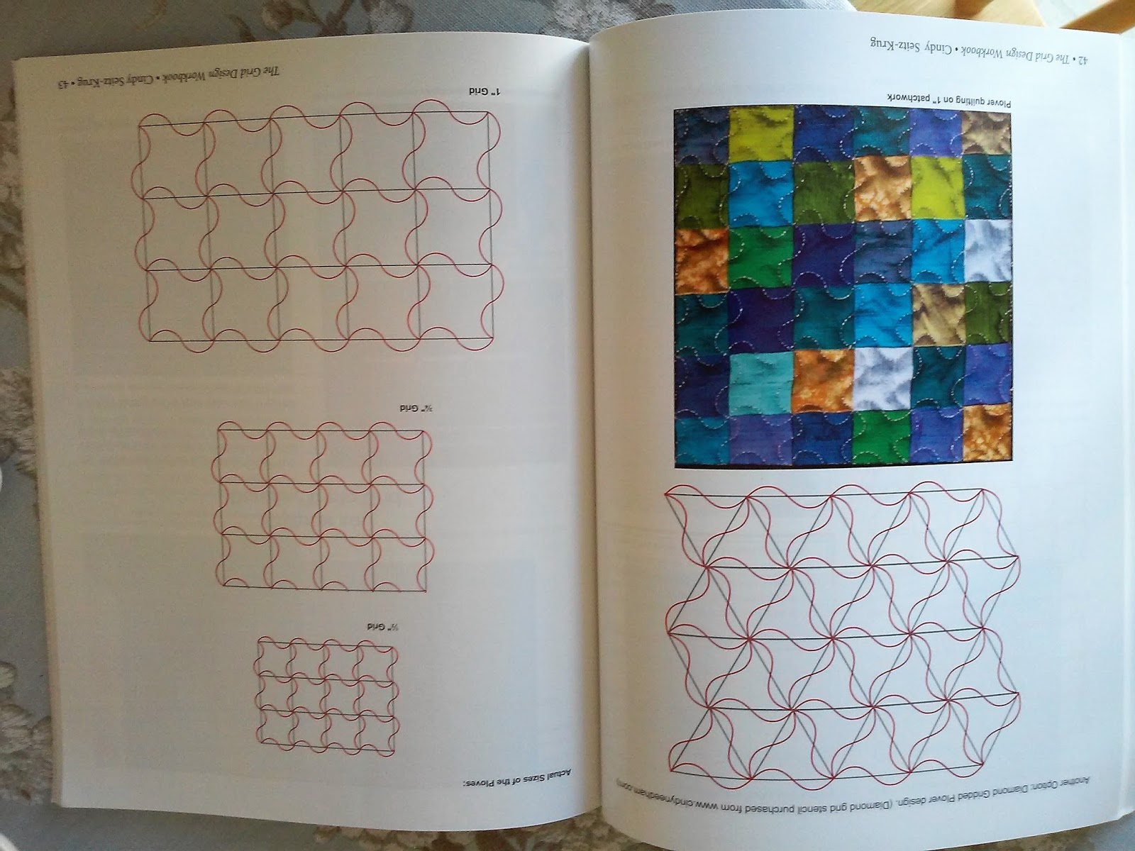 Diane Gaudynski "A New Tradition in Quilting" "The Grid Design Workbook"