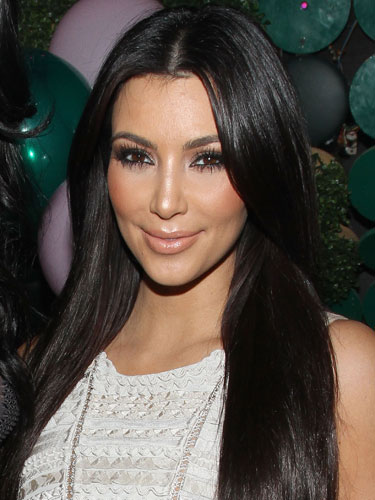 Kim Kardashian Long Hairstyle 2012 | Bollywood Trendz