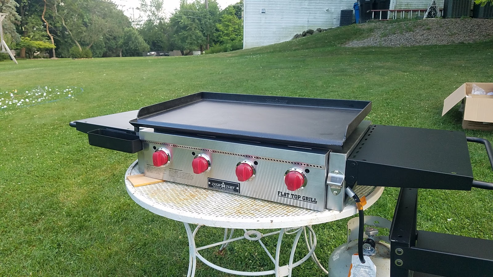 Check out my new Camp Chef Griddle!