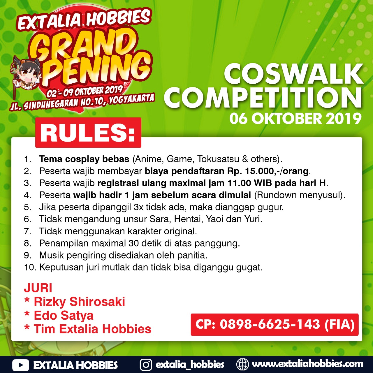 Get Extalia Grand Opening Coswalk Competition Extalia Hobbies For Android Free Get Wallpaper Extalia Grand Opening Coswalk Competition Extalia Hobbies Desktop Wallpaper Free