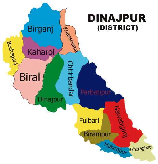 Map Of Dinajpur District Dinajpur District: Dinajpur District Of Map Map Of Dinajpur District Dinajpur District: Dinajpur District Of Map