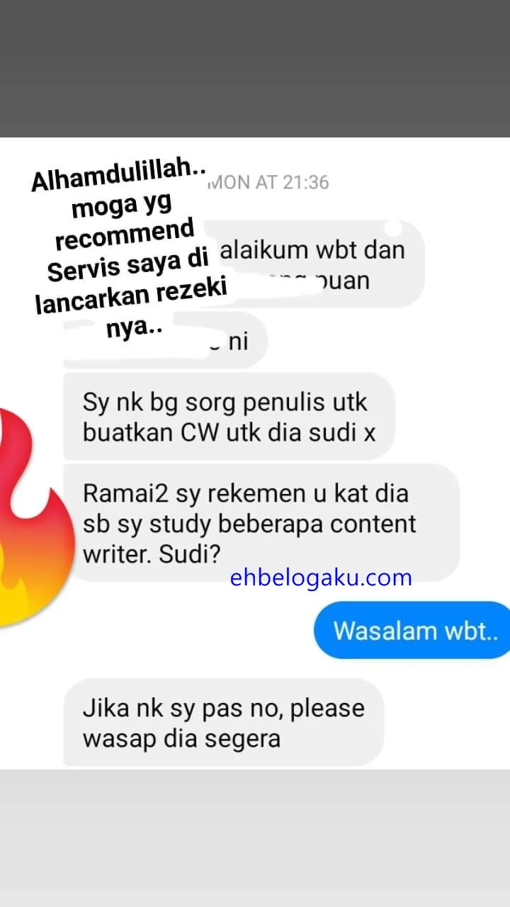 servis copywriting rekomen, servis menulis iklan